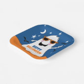 ガス幽霊ハロウィーンかわいい子供たち ペーパープレート (傾斜あり)