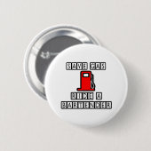 ガス救...バーテンダーに乗る 缶バッジ (正面&裏面)