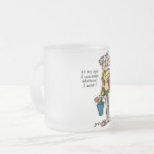 ガス時代のTシャツとギフト フロストグラスマグカップ (正面左)