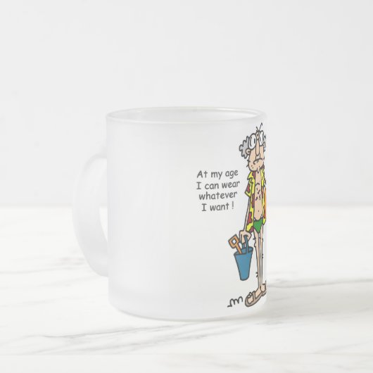 ガス時代のTシャツとギフト フロストグラスマグカップ (正面左)