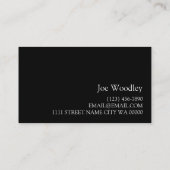 ガス検査名刺 名刺 (裏面)