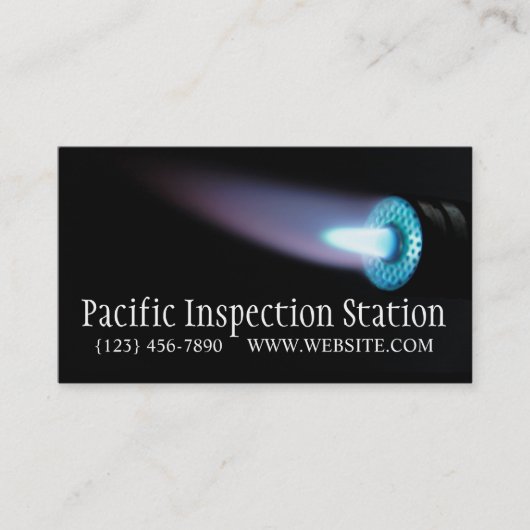 ガス検査名刺 名刺 (正面)