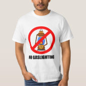 ガス灯なし Tシャツ (正面)