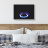 ガス炎 キャンバスプリント (インサイチュ (寝室))