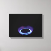 ガス炎 キャンバスプリント (正面)