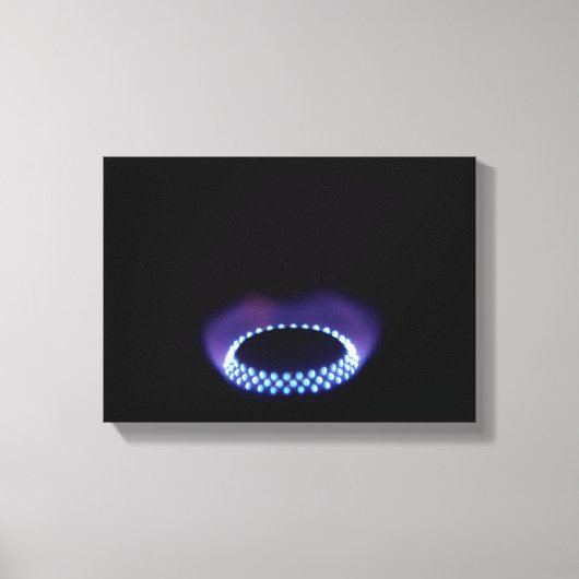 ガス炎 キャンバスプリント (正面)