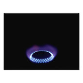 ガス炎 フォトプリント            (正面)