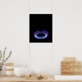 ガス炎 ポスター (キッチン)