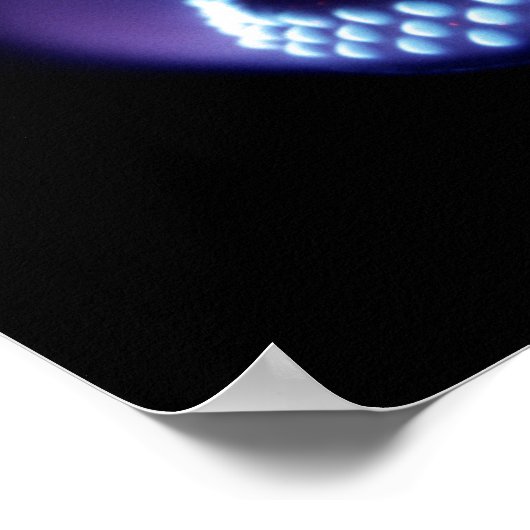 ガス炎 ポスター (角)