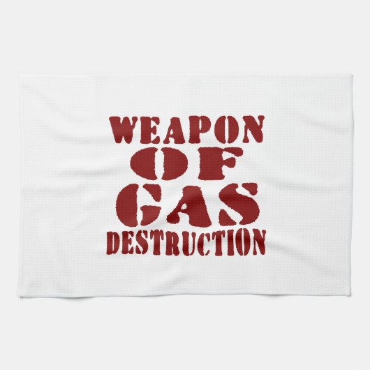 ガス破壊兵器 キッチンタオル (横)