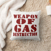 ガス破壊兵器 クッション (ブランケット)