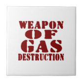 ガス破壊兵器 タイル (正面)