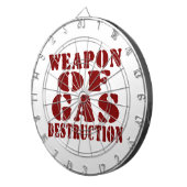 ガス破壊兵器 ダーツボード (正面右)