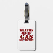 ガス破壊兵器 ラゲッジタグ (裏面縦)