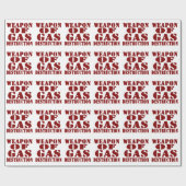 ガス破壊兵器 ラッピングペーパー (フラット)