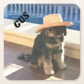 ガス・ザ・チベット スクエアペーパーコースター (正面)