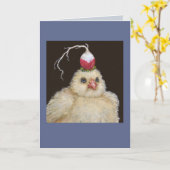 ガス、大根カードで覗く カード (黄色い花)