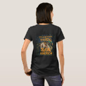 ガス 燃料値 ガス価格 高騰 コスト 価格 上昇 耐える インフレ 牛乳 × Tシャツ (裏面フル)