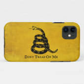 ガズデンのヴィンテージの旗のiPhoneの場合 Case-Mate iPhoneケース (裏面(横))