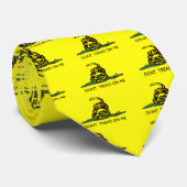 ガズデンの旗のタイ ネクタイ (ロール)