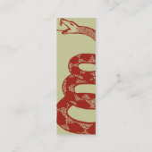 ガズデンの旗のプロフィールカード スキニー名刺 (裏面)