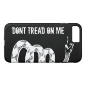 ガズデンの旗のiPhoneの場合 Case-Mate iPhoneケース (裏面(横))