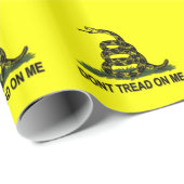 ガズデンの旗は私で愛国心が強い抗議を踏みません ラッピングペーパー (ロールコーナー)