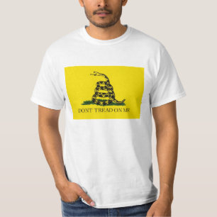 ガズデンの旗は私で踏みません Tシャツ