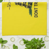 ガズデンの旗 キッチンタオル (折り畳み)