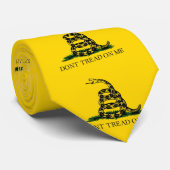 ガズデンの旗-私で踏まないで下さい ネクタイ (ロール)