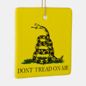 ガズデンは私を踏みつけない セラミックオーナメント (右)