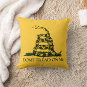 ガズデン国旗の愛国的歴史を私に踏み込むな クッション (ブランケット)