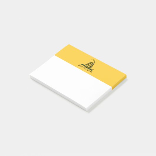 ガズデン国旗の愛国的歴史を私に踏み込むな ポストイット (アングル)