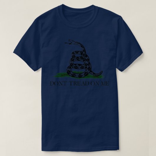 ガズデン国旗1 Tシャツ (デザイン正面)
