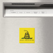 ガズデン旗 (蛇の旗) (Don't Tread on Me) マグネット (インサイチュ (食洗機))