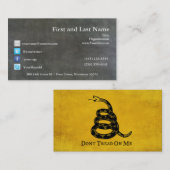 ガズデンFladのヴィンテージの名刺 名刺 (正面/裏面)