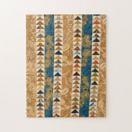 ガセ飛んでいるキルト ジグソーパズル