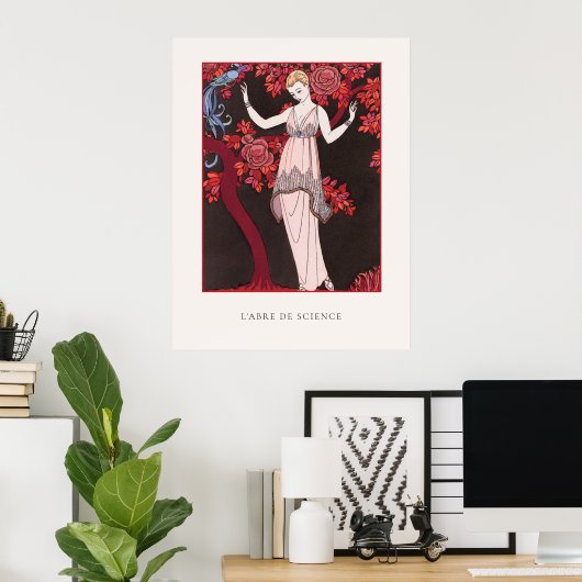 ガゼットデュボントンイラストレーションジョージバービエ ポスター (ホームオフィス)