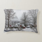 ガゼボと大砲 アクセントクッション (裏面)