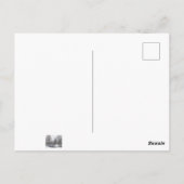 ガゼボと大砲 ポストカード (裏面)