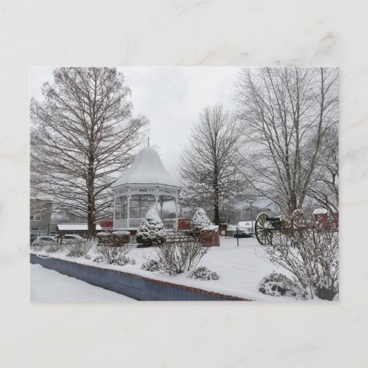 ガゼボと大砲 ポストカード (正面)