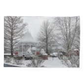 ガゼボと大砲 枕カバー (裏面)