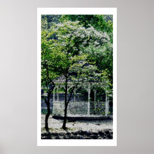 ガゼボ・キュビズムのポスター ポスター (正面)