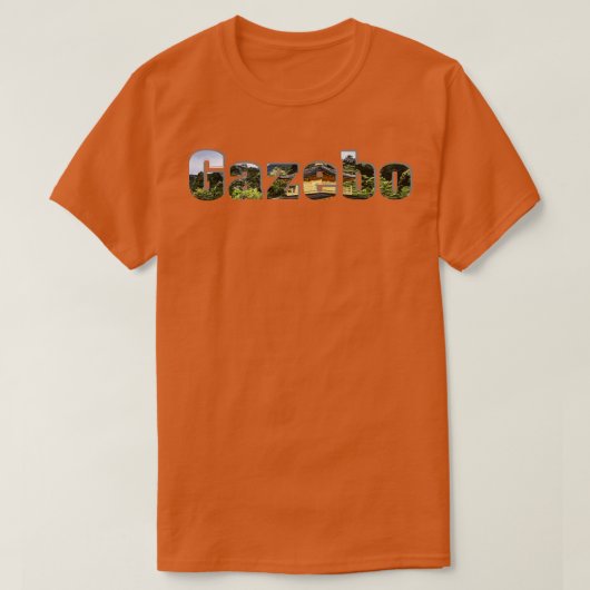 ガゼボ Tシャツ (デザイン正面)