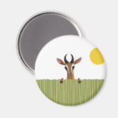 ガゼルのマンゴーPeek-a-boo マグネット (正面/裏面)