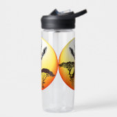 ガゼルアフリカアンテロープ野生動物 ウォーターボトル (左面)