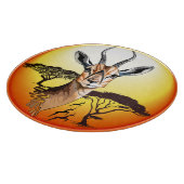 ガゼルアフリカアンテロープ野生動物 カッティングボード (角)