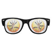 ガゼルアフリカアンテロープ野生動物 キッズサングラス (正面)