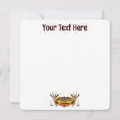 ガゼルアフリカアンテロープ野生動物 シーズンカード (裏面)