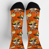 ガゼルアフリカアンテロープ野生動物 ソックス (上部)